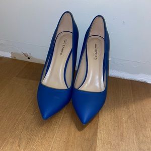 Electric Blue Heels